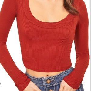 Reformation Paige Knit Top